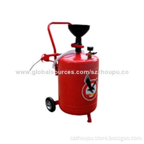Poplar Mobile Oil Dispenser with 24L Tank Capacity for Car Repair System